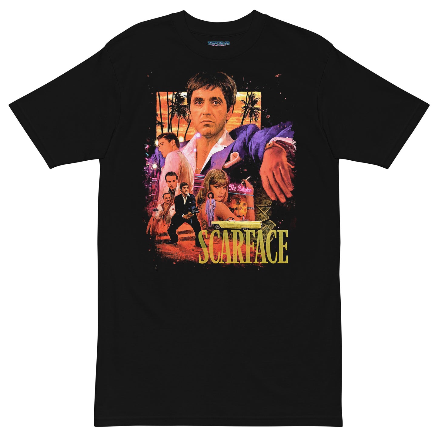 Scarface Men’s premium heavyweight tee