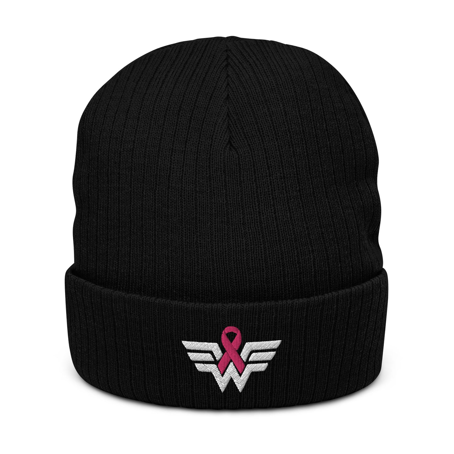 warrior Ribbed knit beanie