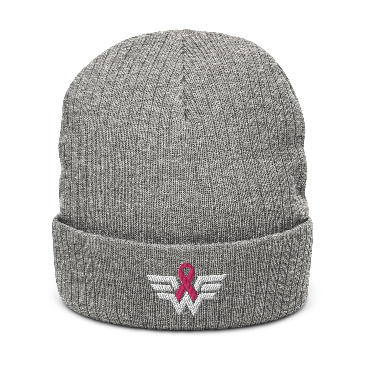 warrior Ribbed knit beanie