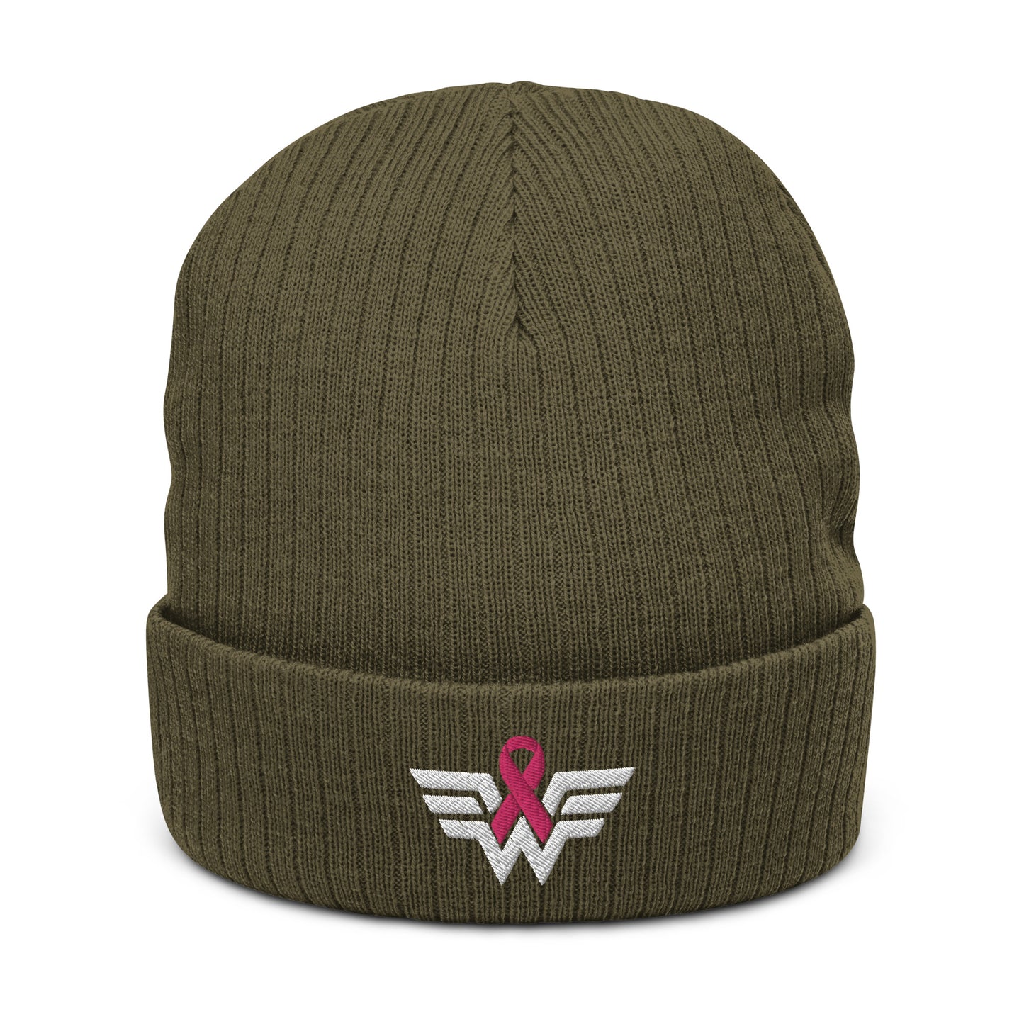 warrior Ribbed knit beanie