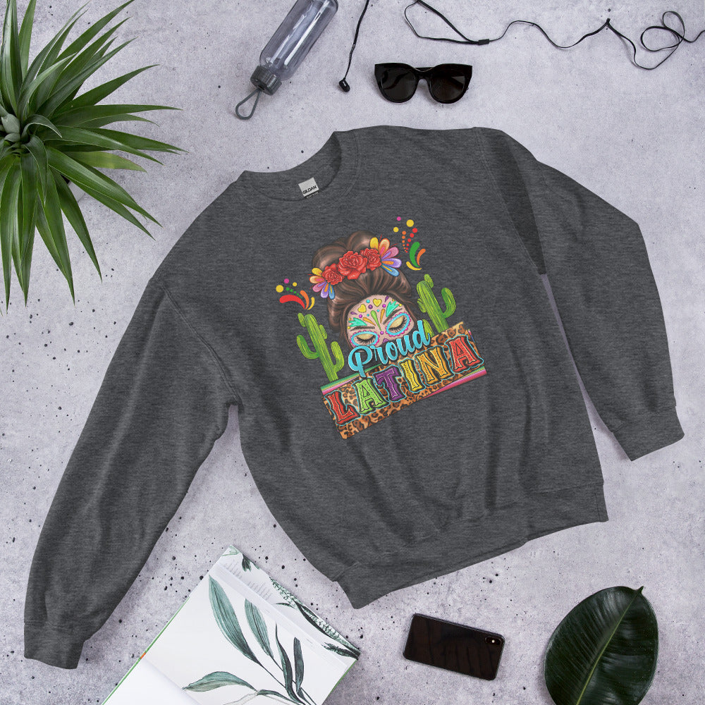 Proud latina Unisex Sweatshirt