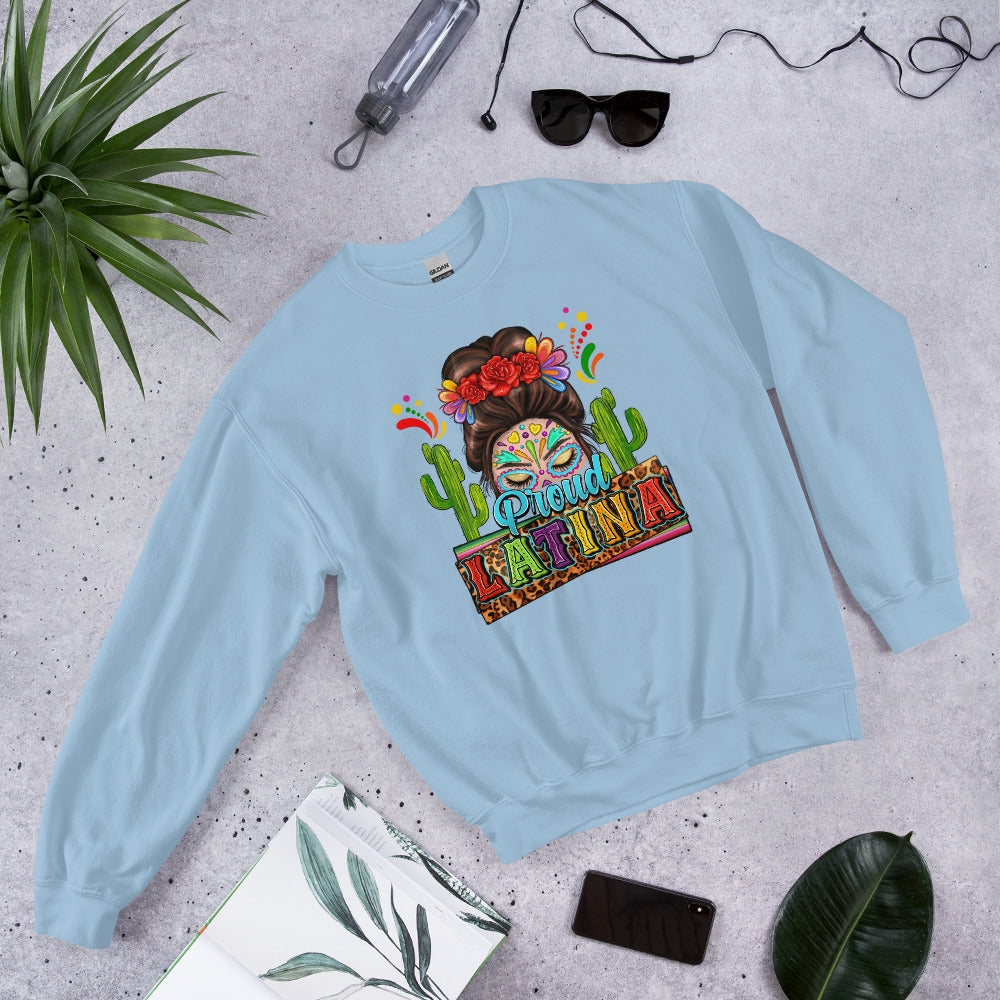 Proud latina Unisex Sweatshirt