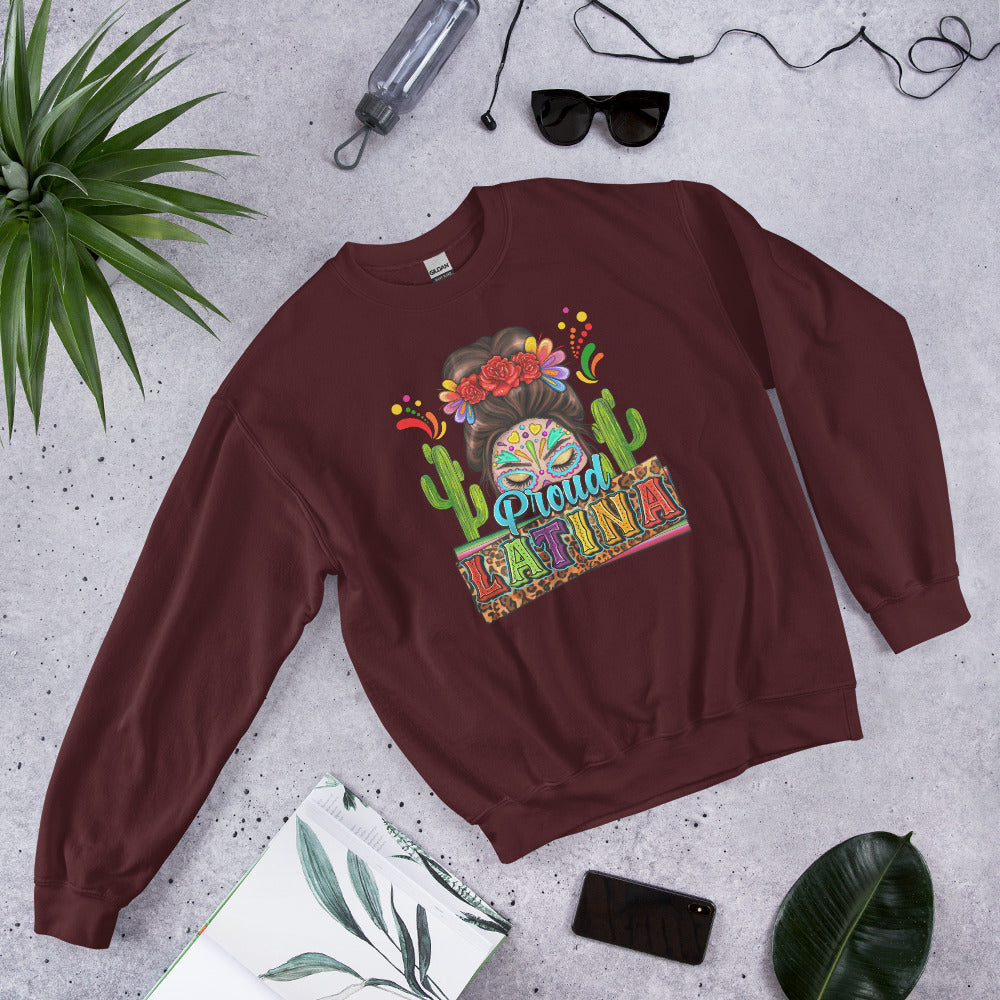 Proud latina Unisex Sweatshirt