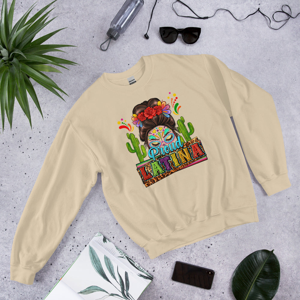 Proud latina Unisex Sweatshirt