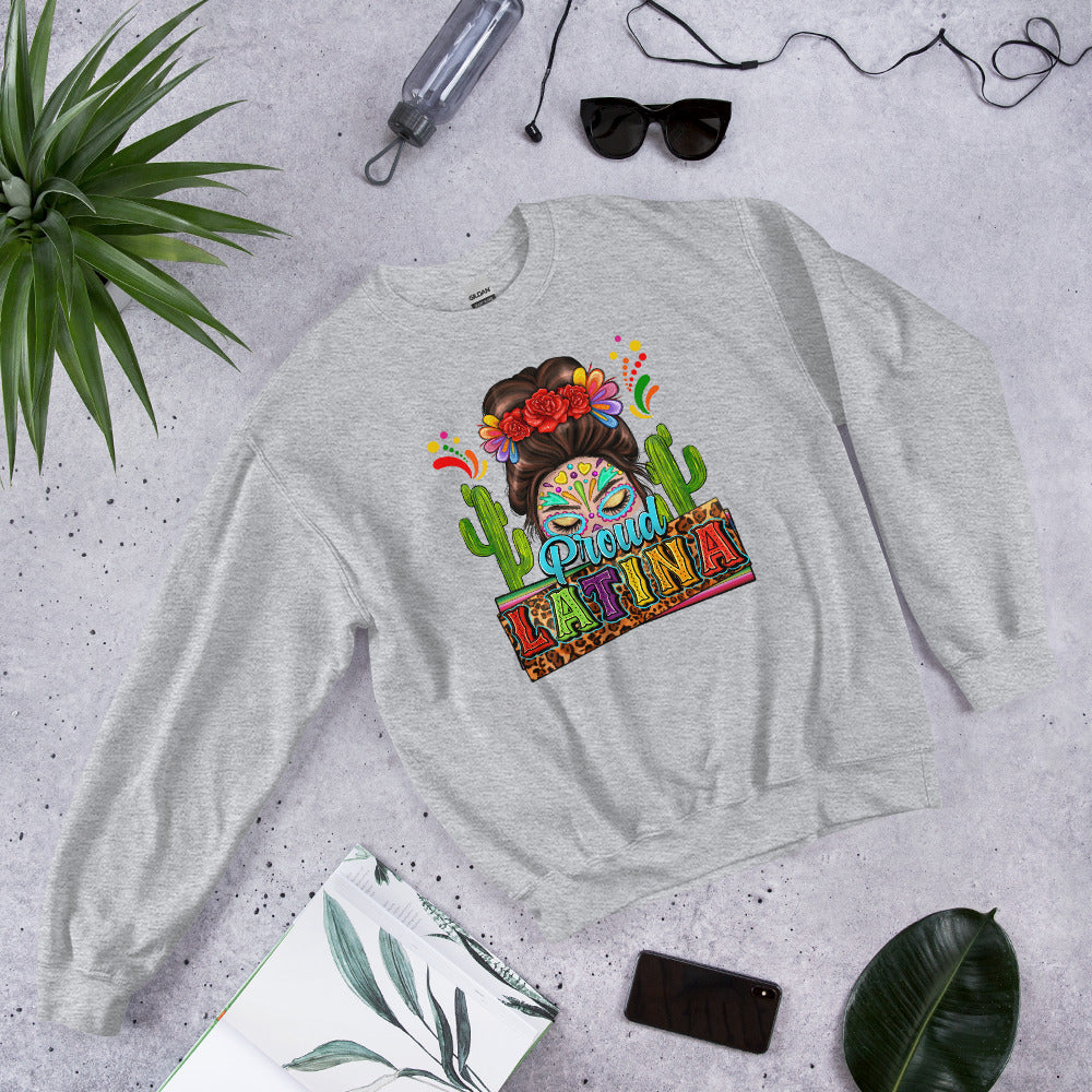 Proud latina Unisex Sweatshirt