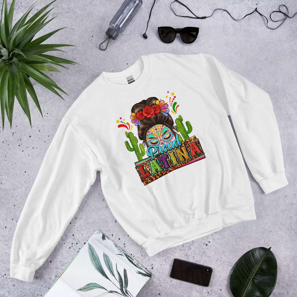 Proud latina Unisex Sweatshirt