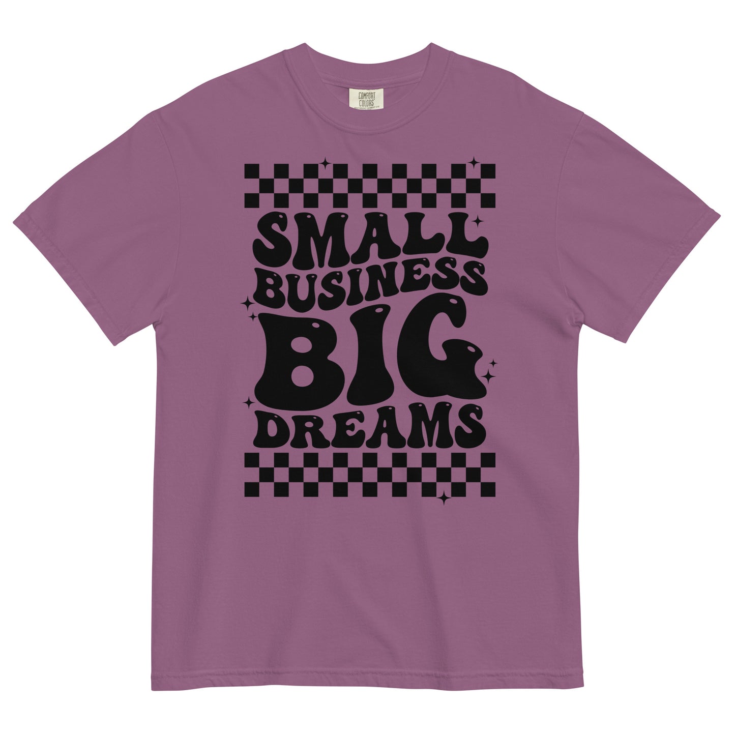 BIG DREAMS Unisex garment-dyed heavyweight t-shirt