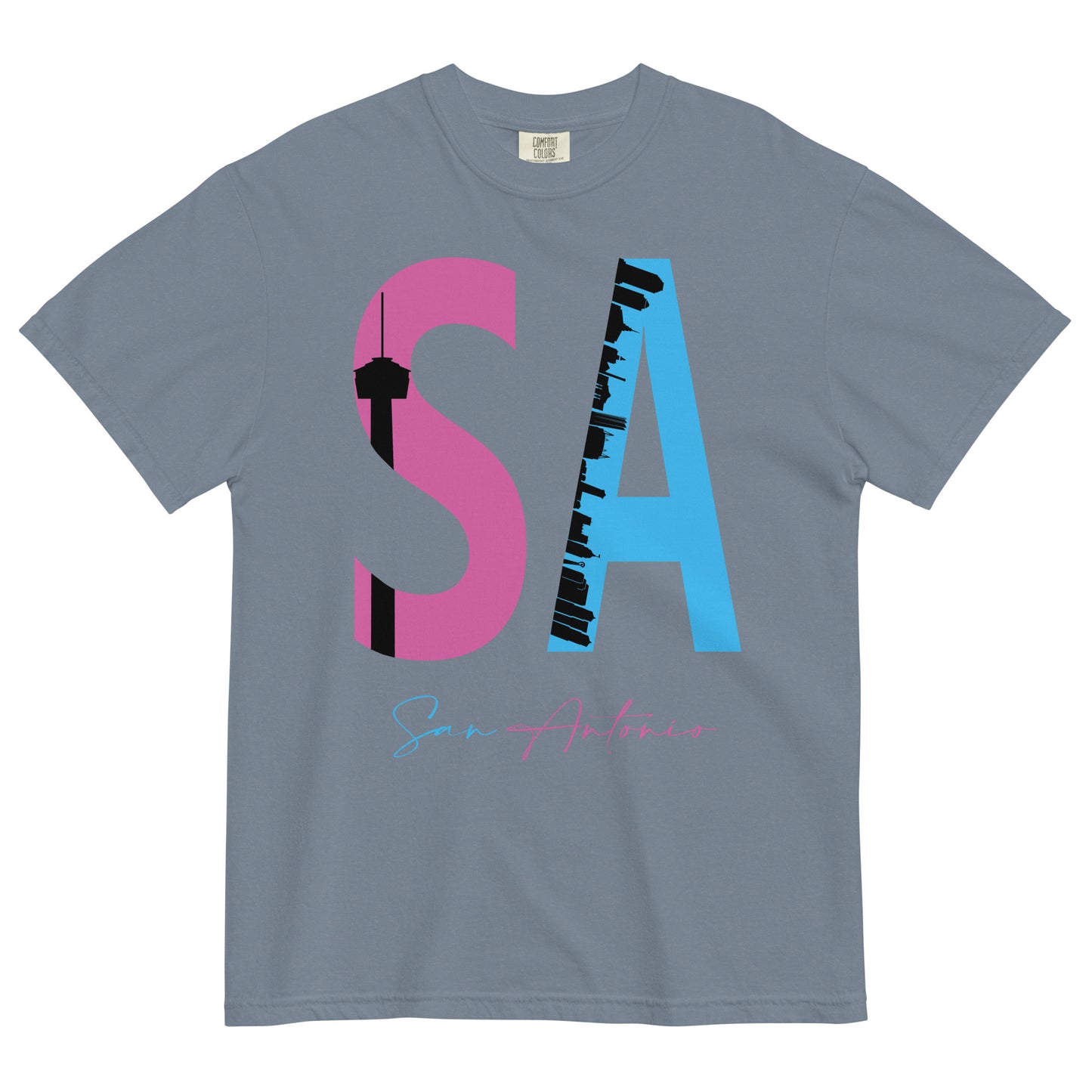 MY SA Unisex dyed heavyweight t-shirt