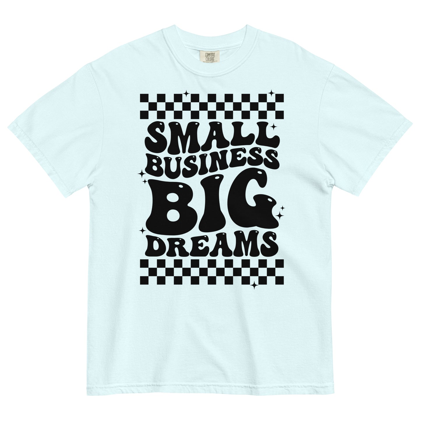 BIG DREAMS Unisex garment-dyed heavyweight t-shirt