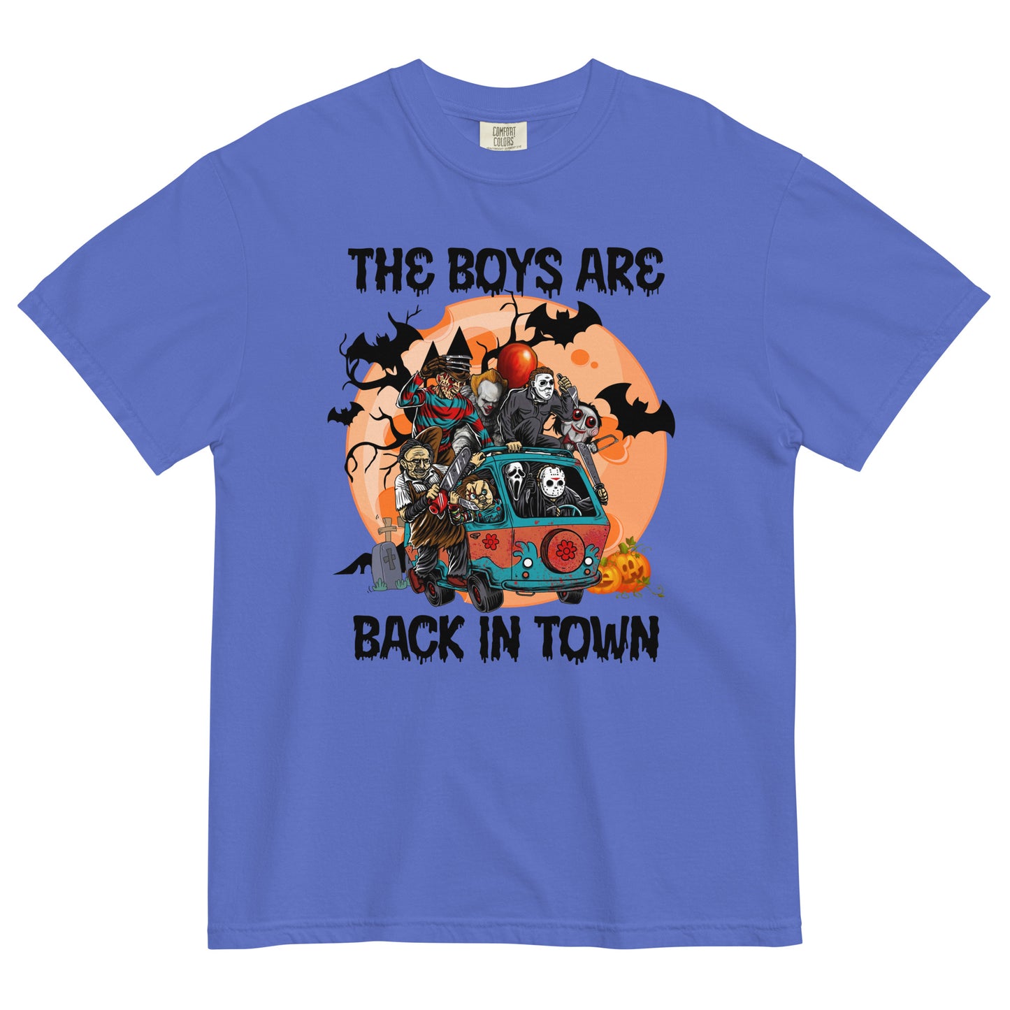 BOYS ARE BACK Unisex garment-dyed heavyweight t-shirt