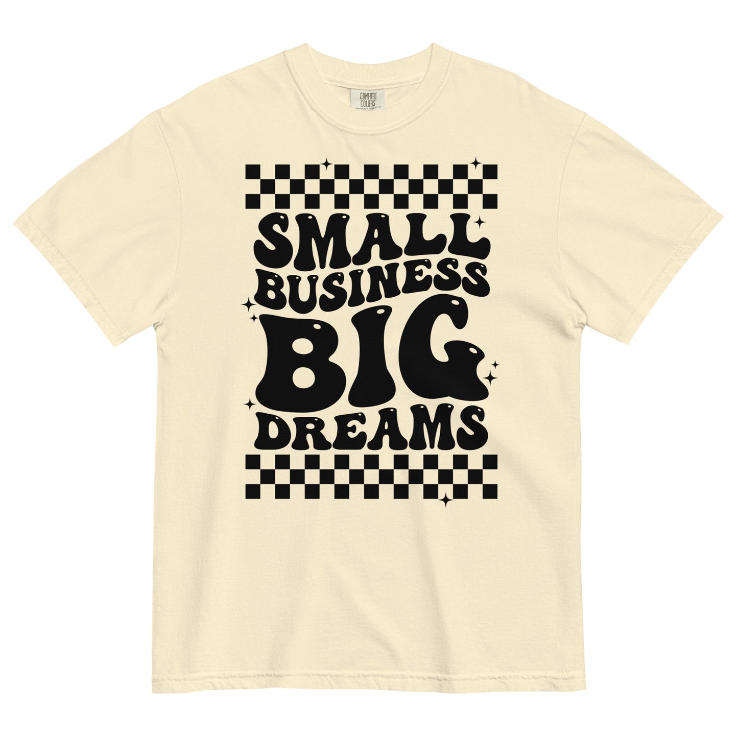 BIG DREAMS Unisex garment-dyed heavyweight t-shirt