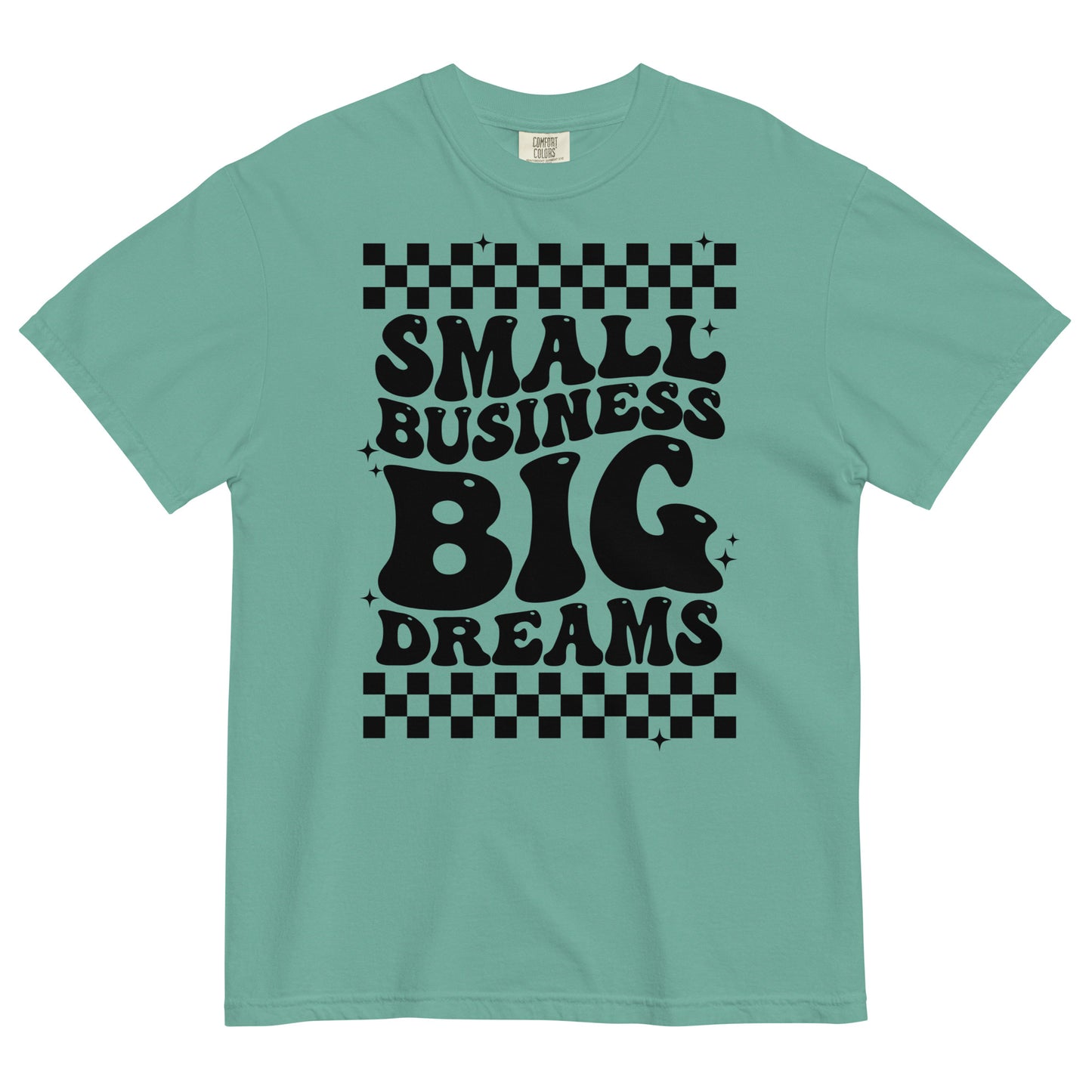 BIG DREAMS Unisex garment-dyed heavyweight t-shirt