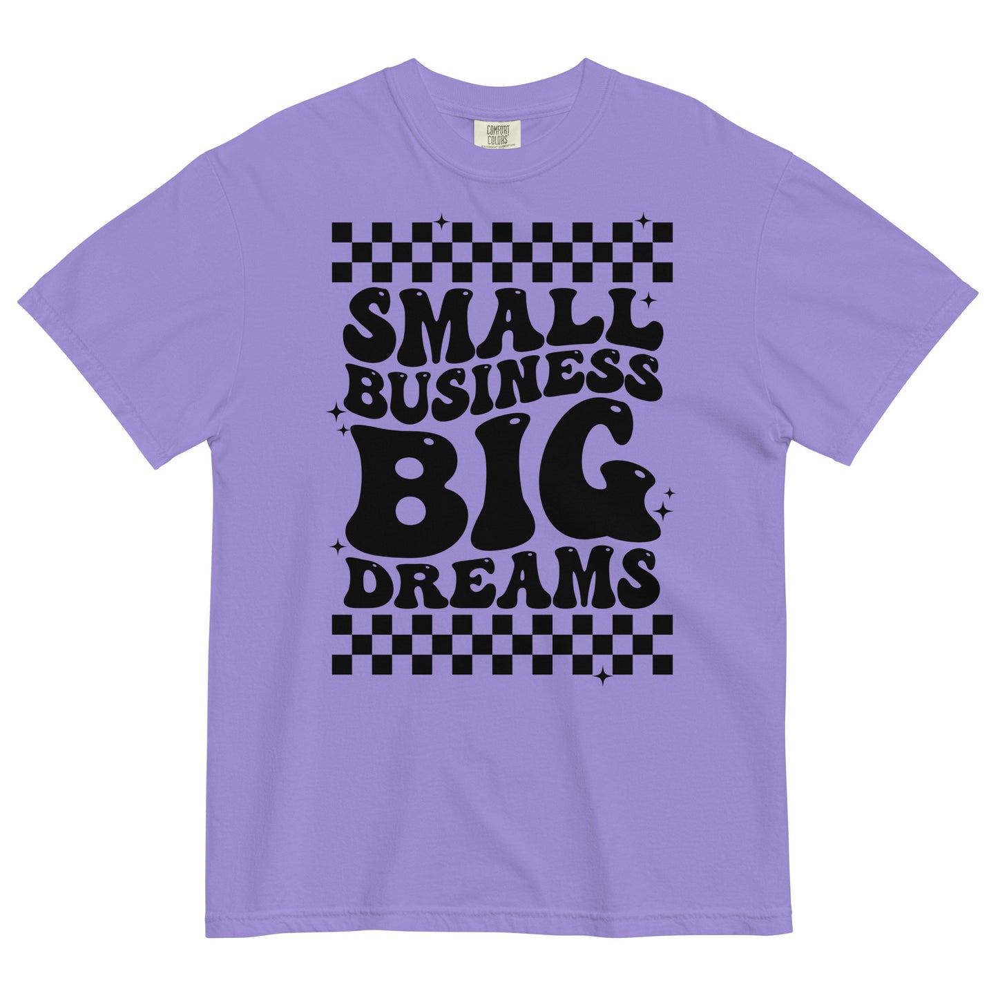 BIG DREAMS Unisex garment-dyed heavyweight t-shirt