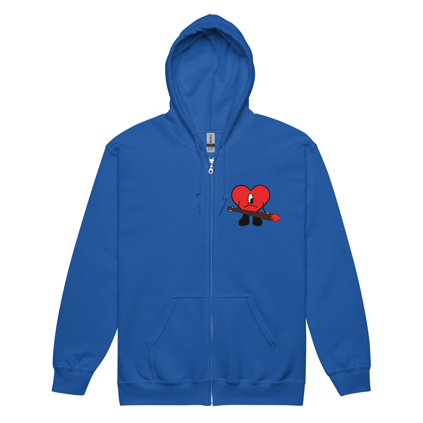 true love 2 Unisex heavy blend zip hoodie