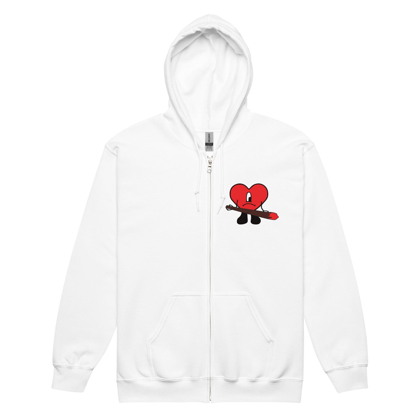 true love 2 Unisex heavy blend zip hoodie