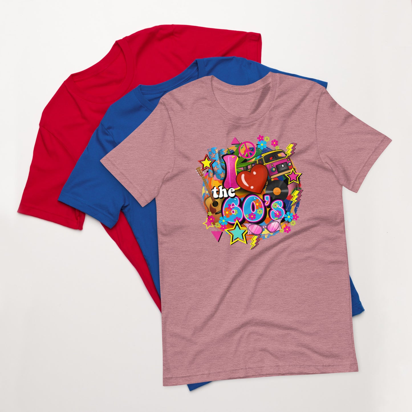 LOVE THE 60S Unisex t-shirt