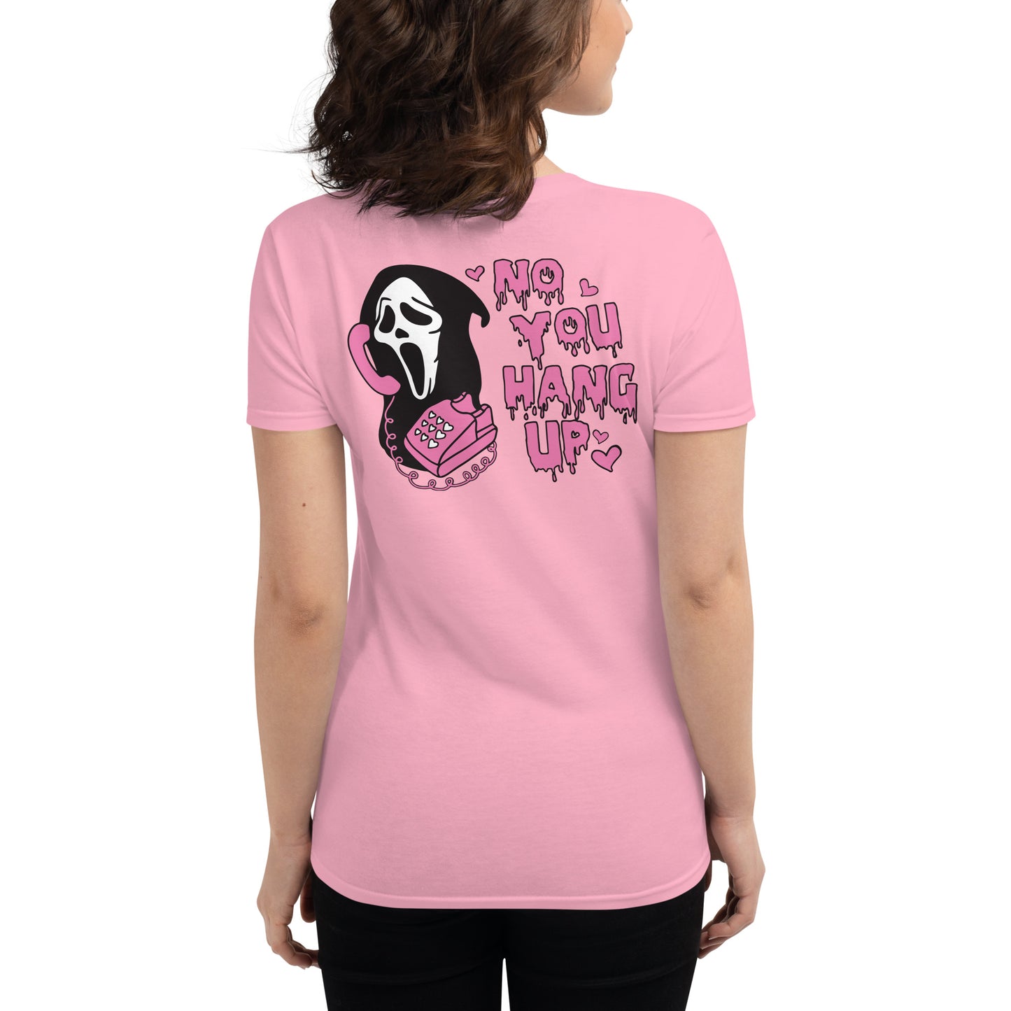 Ghost face you hang up Women's short sleeve t-shirt