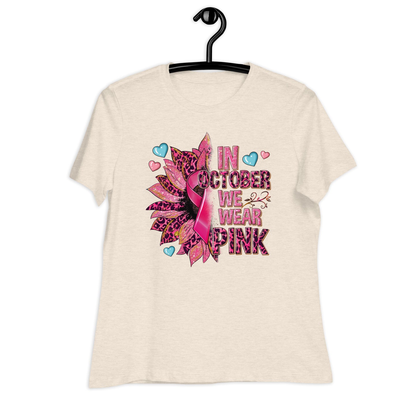 we wear pink Women's Relaxed T-Shirt