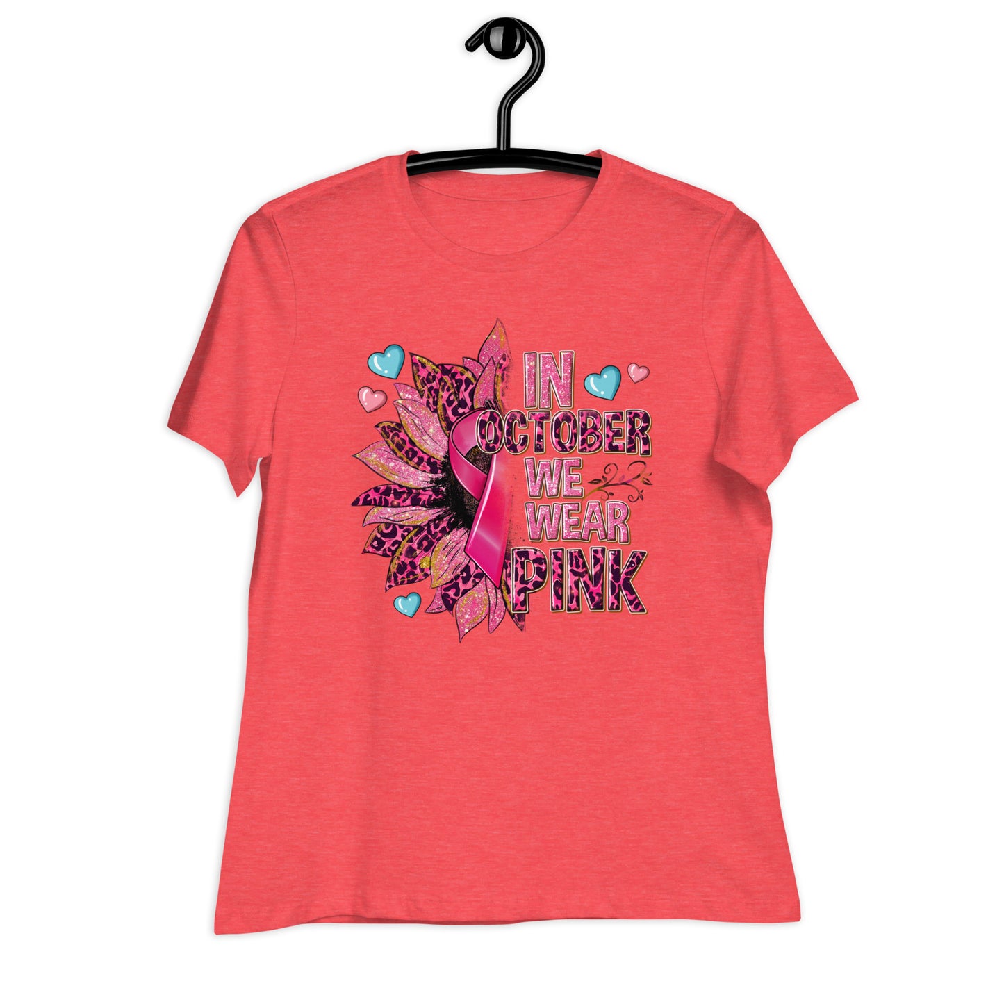 we wear pink Women's Relaxed T-Shirt