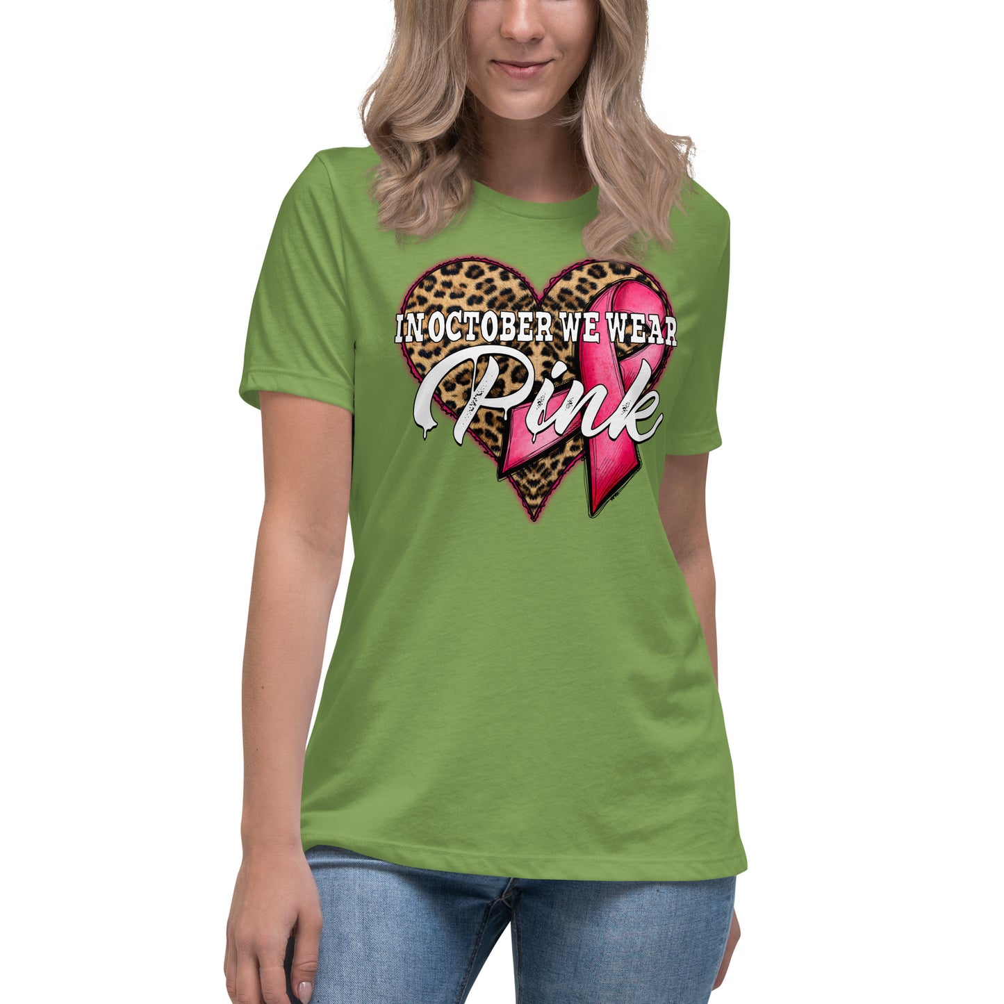 we wear pink Women's Relaxed T-Shirt