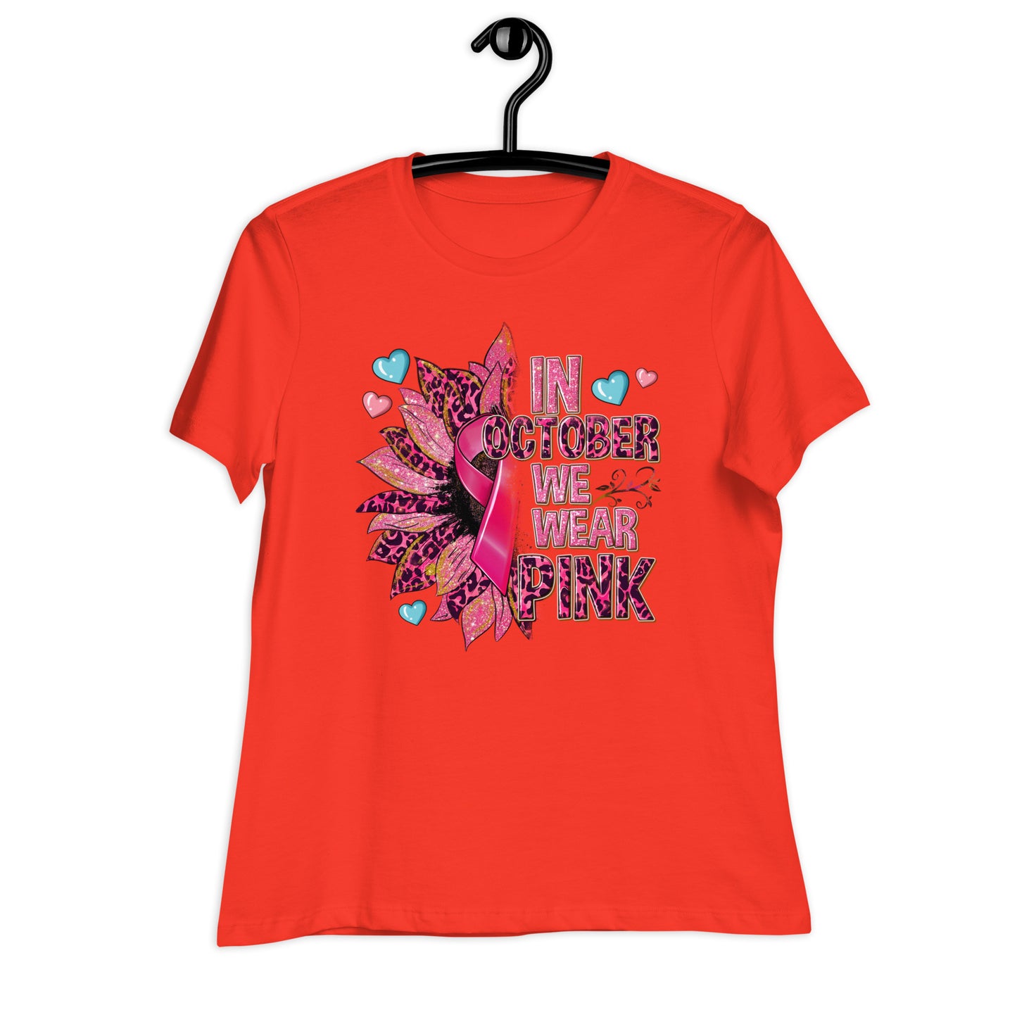 we wear pink Women's Relaxed T-Shirt