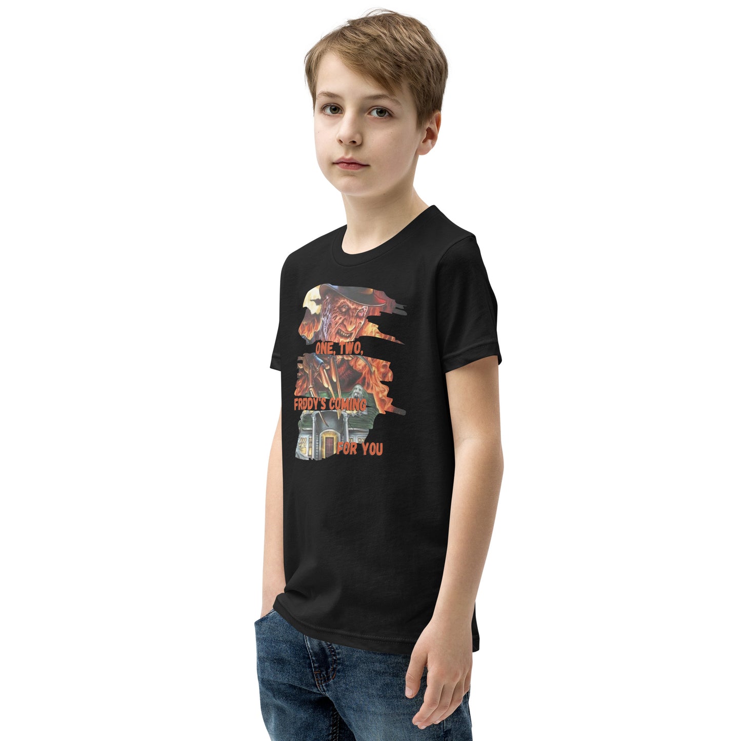 Freddy krueger halloween Youth Short Sleeve Tee