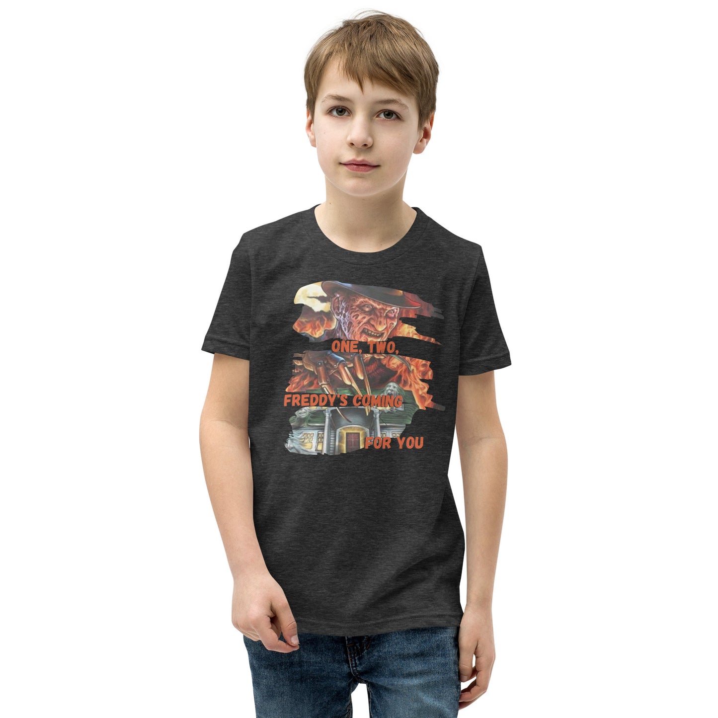 Freddy krueger halloween Youth Short Sleeve Tee