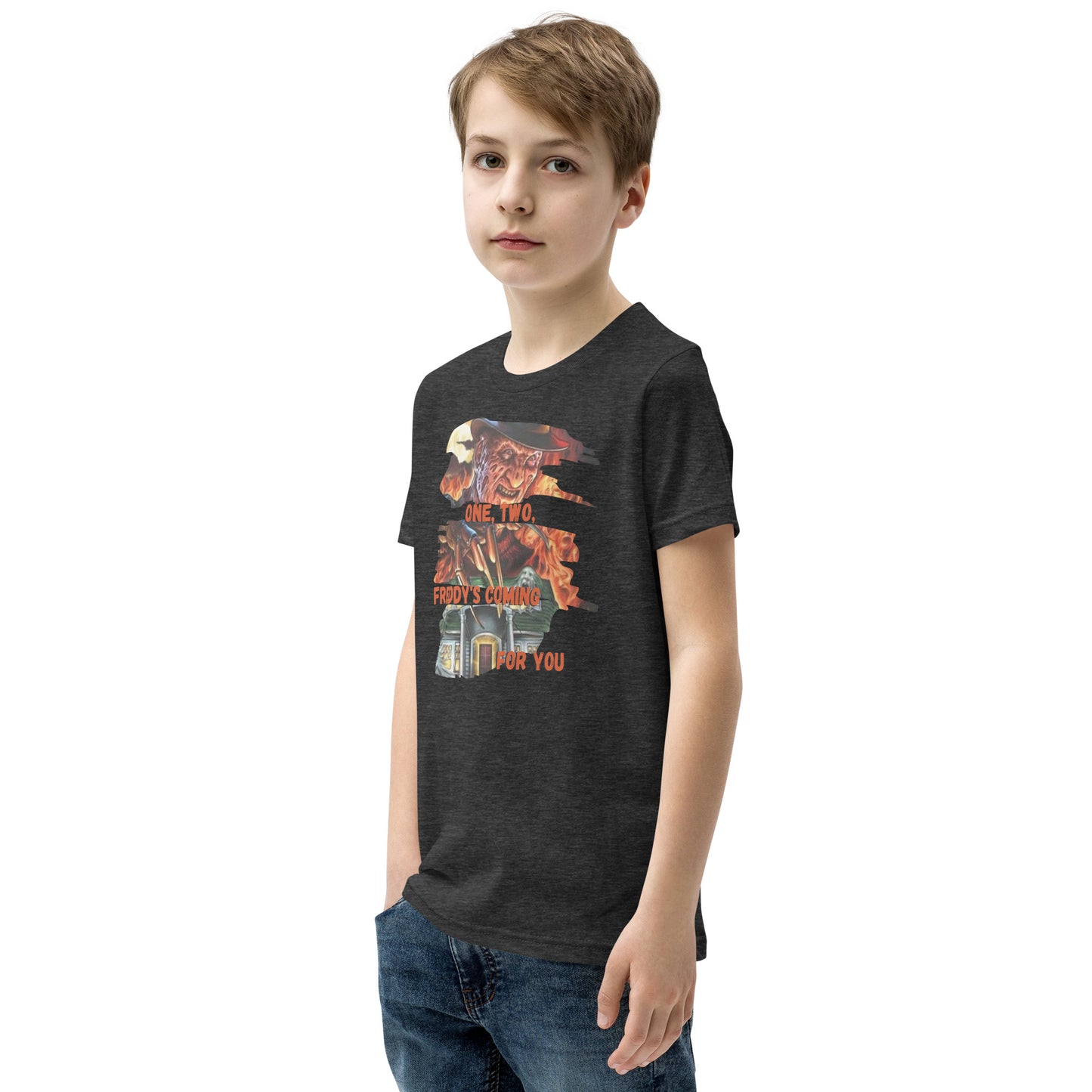 Freddy krueger halloween Youth Short Sleeve Tee