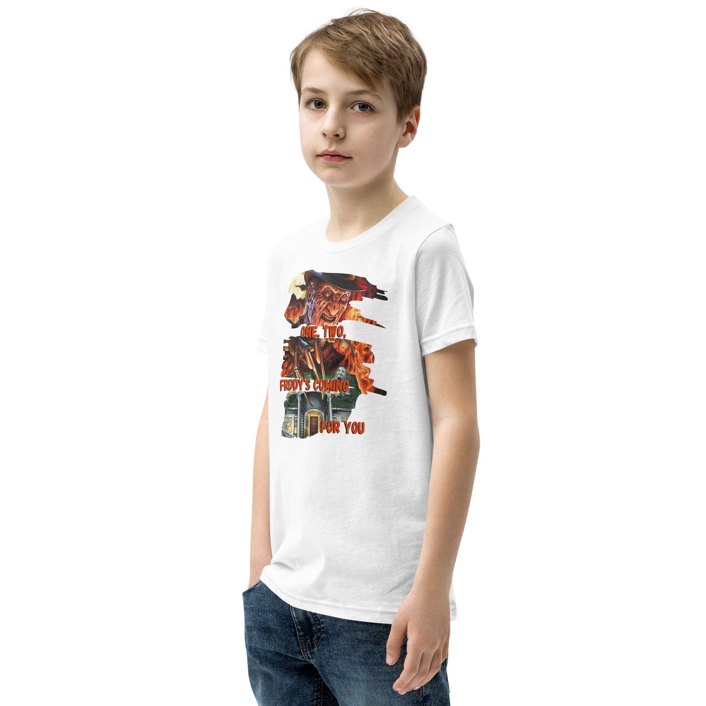 Freddy krueger halloween Youth Short Sleeve Tee